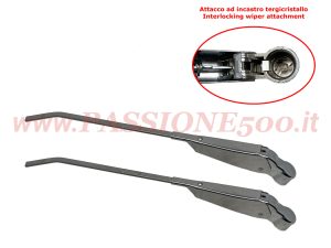 coppia bracci tergicristalli Fiat 500 F L R