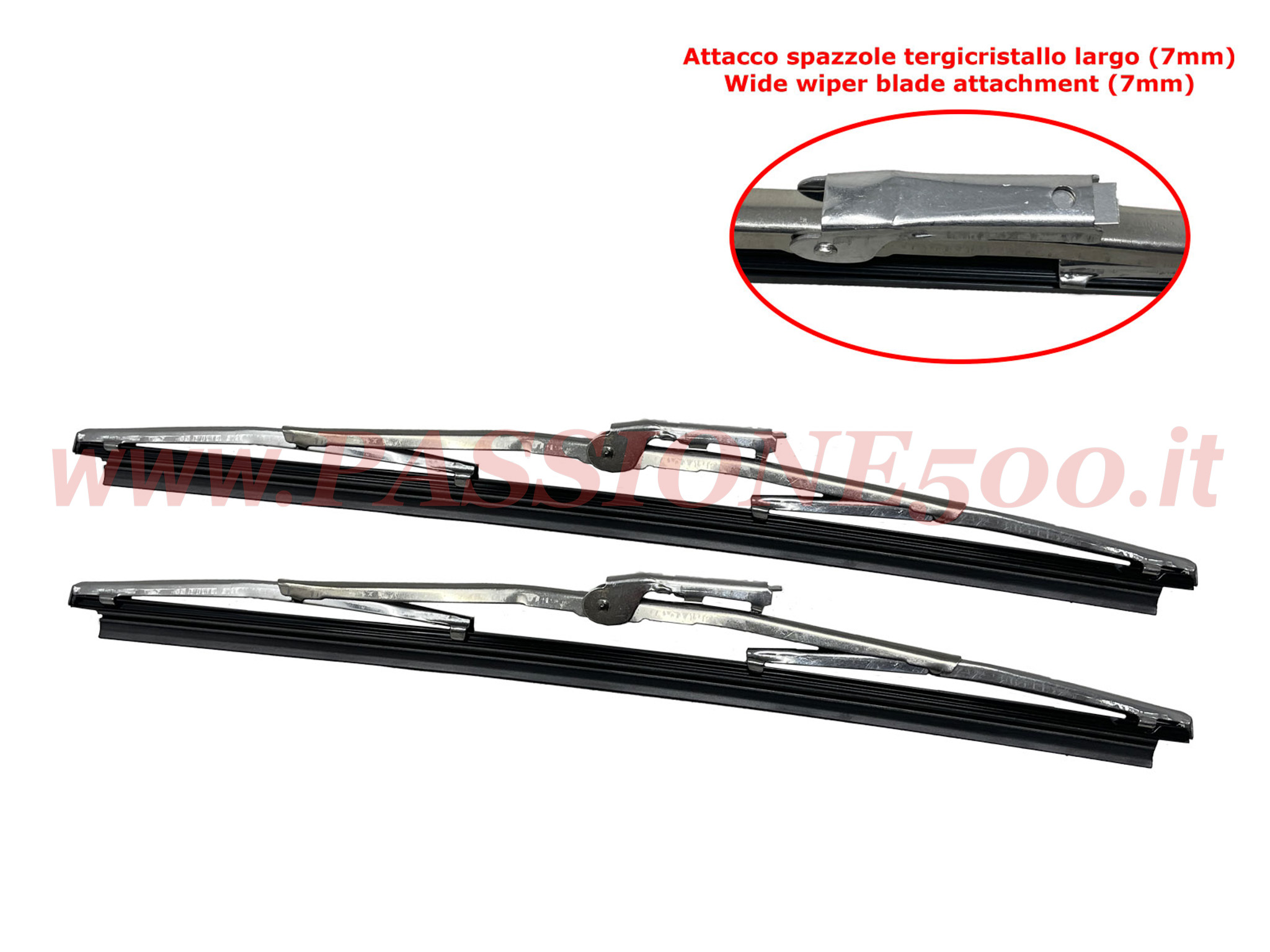 coppia spazzole tergicristalli Fiat 500 F L R