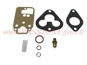 kit guarnizioni carburatore Weber 26OC Fiat 500 Giardiniera