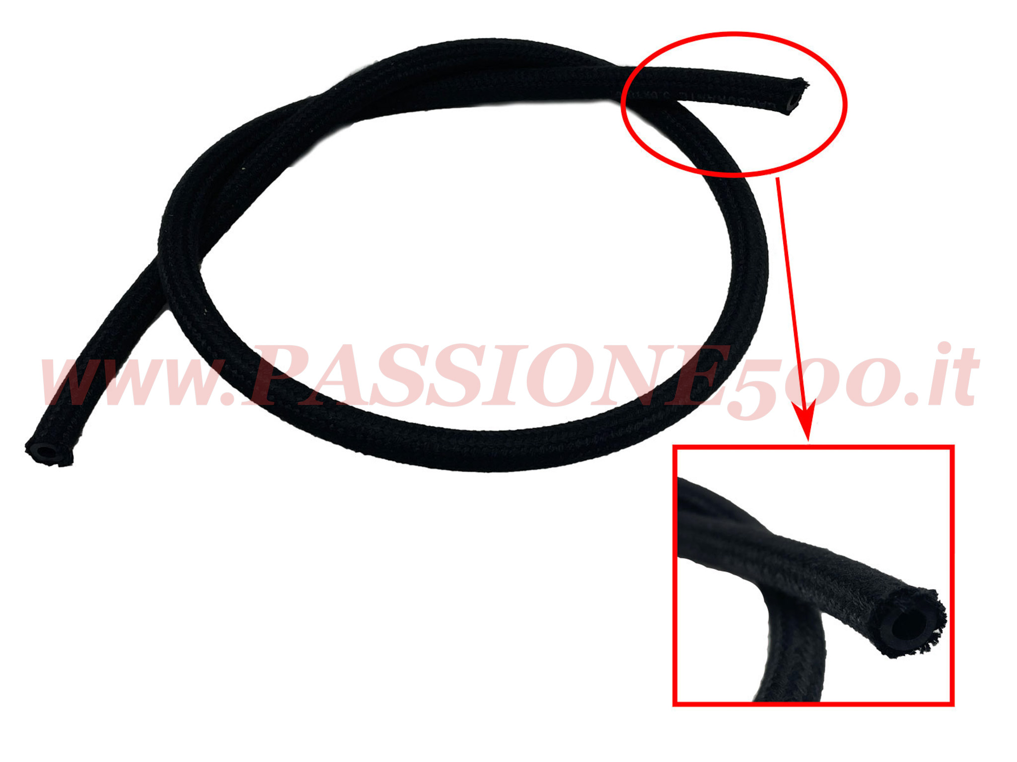 tubo benzina telato Fiat 500