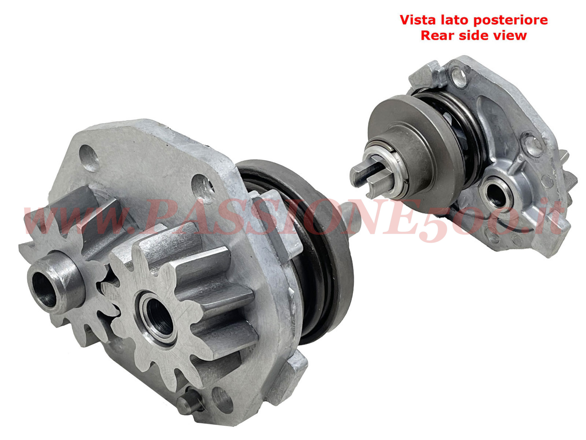 pompa olio completa Fiat 500 R