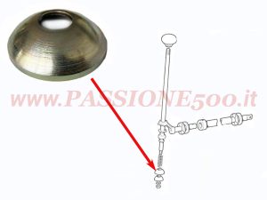 scodellino interno leva cambio Fiat 500