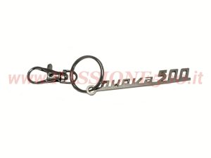 portachiavi inox nuova 500 fiat 500