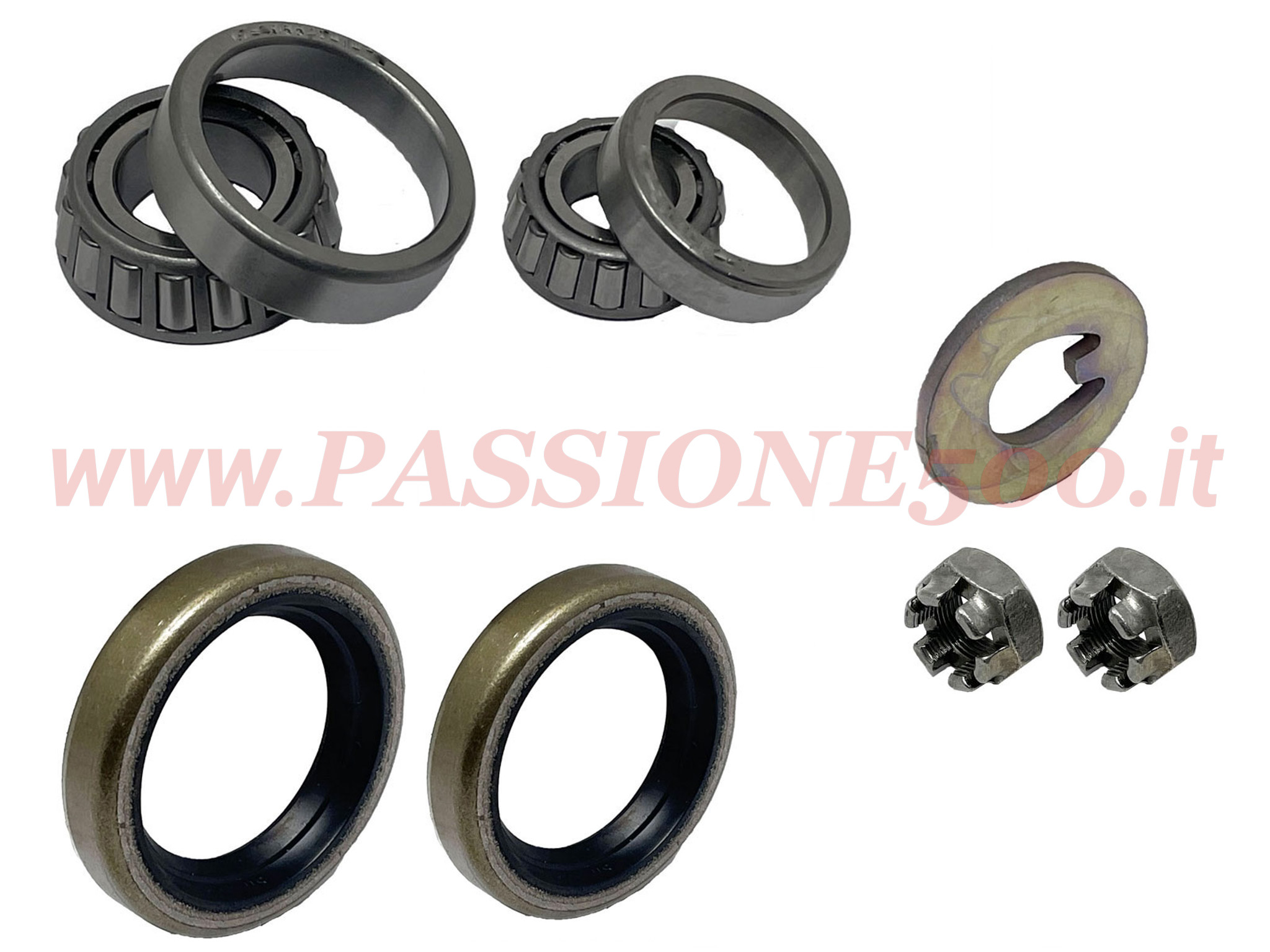 kit cuscinetti ruota anteriore Fiat 500 N