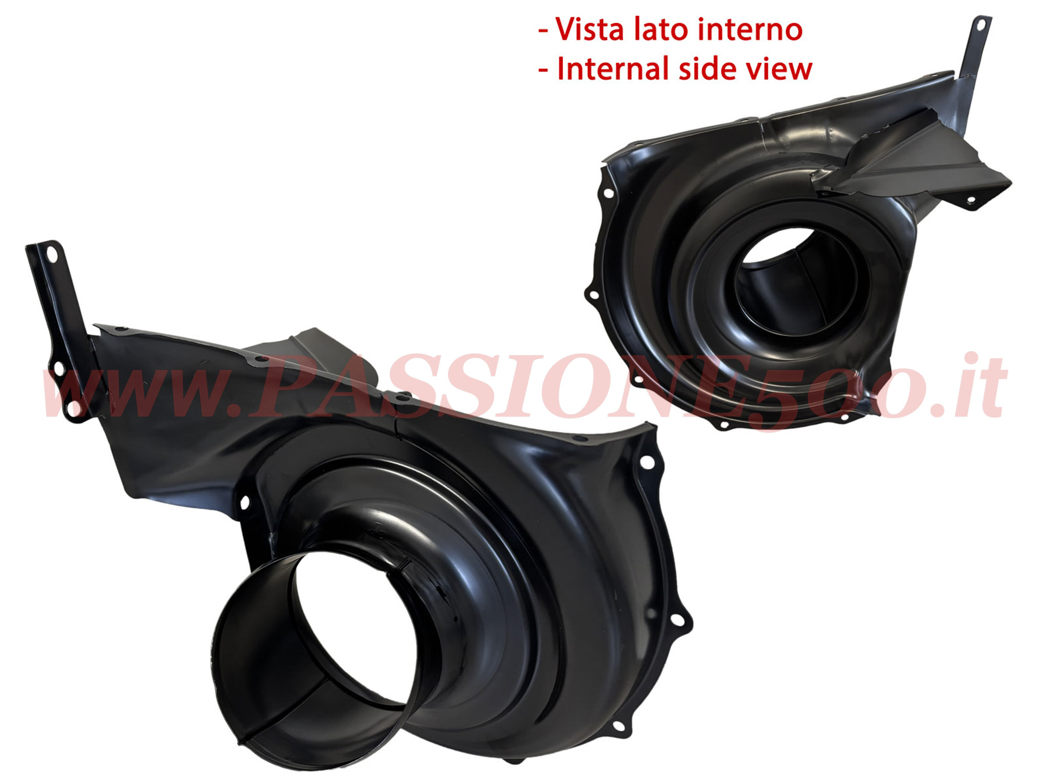 carter posteriore ventola motore Fiat 500 F L