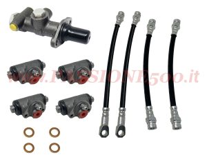 kit impianto freni idraulica Fiat 500 N
