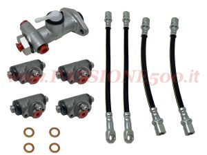 kit impianto freni idraulica Fiat 500 F L