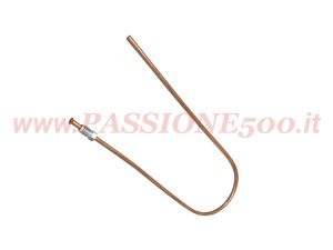 tubo freno rame vaschetta pompa freno Fiat 500 D fino a telaio 244292