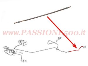 tubo flessibile cilindretto posteriore sinistro Fiat 500 F L R