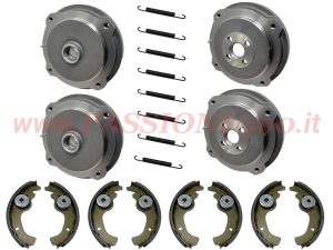 kit impianto frenante attrito fiat 500 F L R
