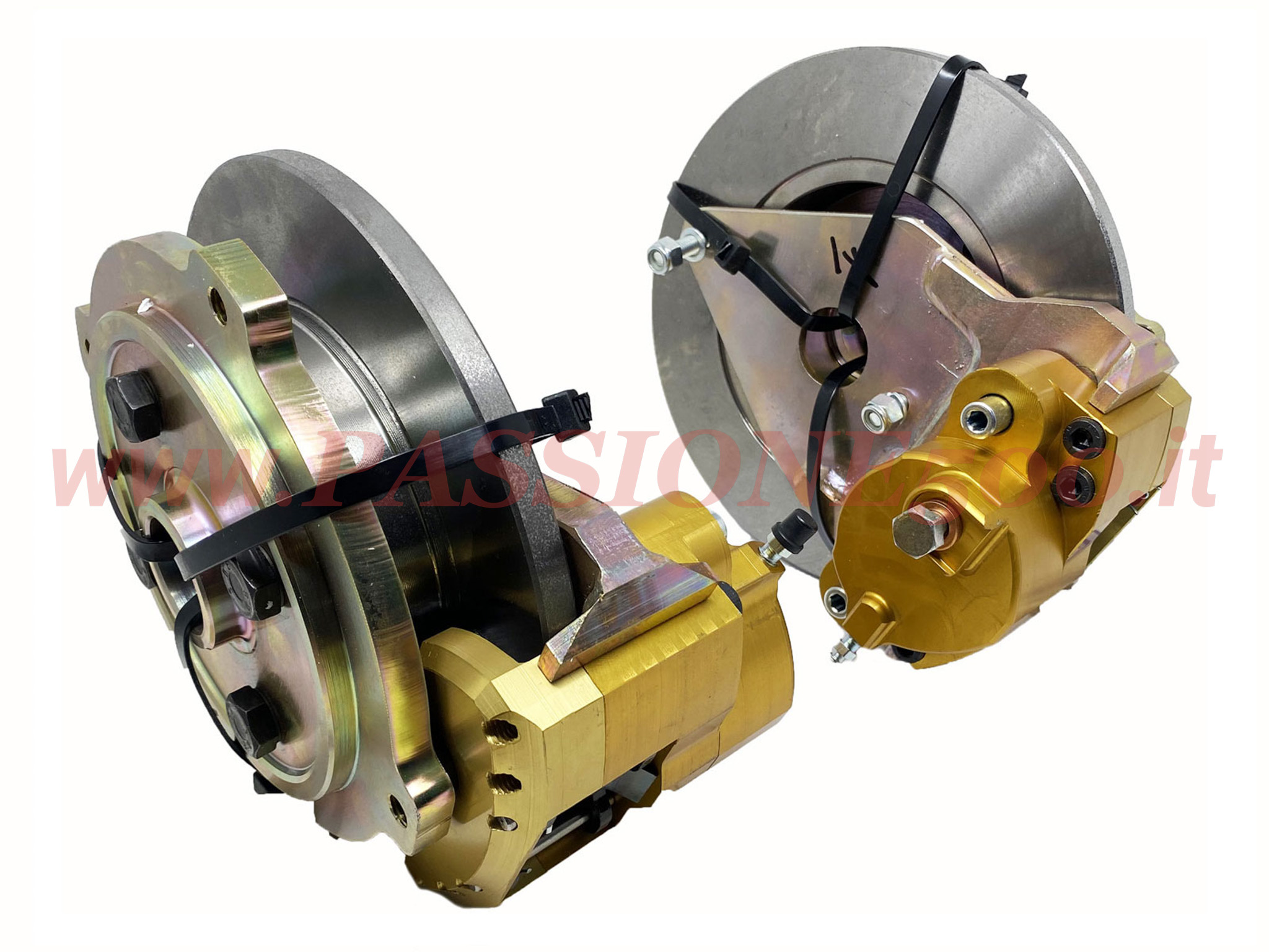 Kit freni a disco anteriori premium Fiat 500