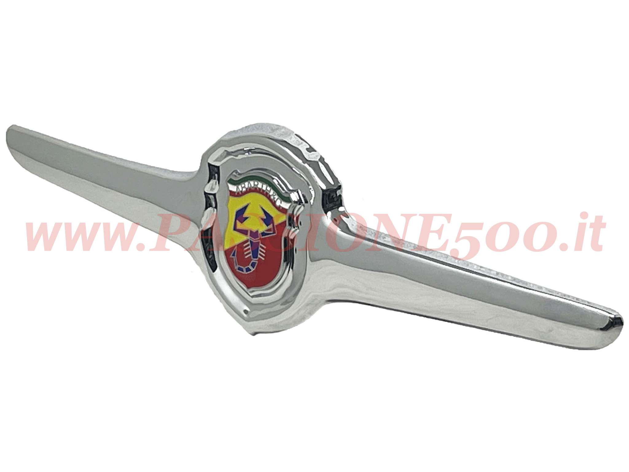 Fregio anteriore Abarth cromato Fiat 500 L R