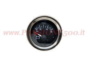 strumento voltmetro nero Fiat 500