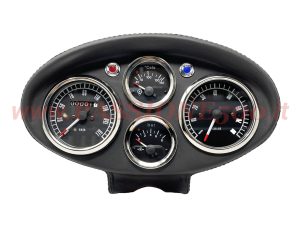 Tachimetro Contachilometri Sportivo Nero Fiat 500 N D F R