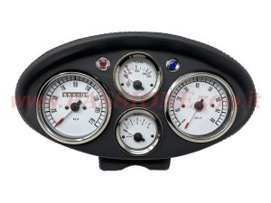 Tachimetro Contachilometri Sportivo Bianco Fiat 500 N D F R