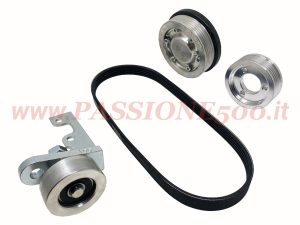kit pulegge cinghia PolyV dinamo Fiat 500