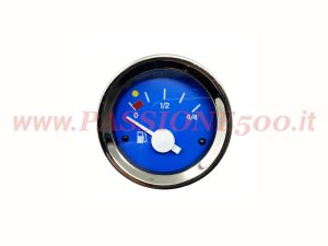 strumento indicatore benzina blu Fiat 500