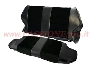 rivestimento sedili posteriori sportivi neri Fusina Fiat 500