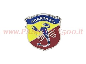 Fregio decorativo abarth 5 x 4 cm Fiat 500