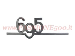 Fregio scritta abarth 9 x 3,3 cm Fiat 500