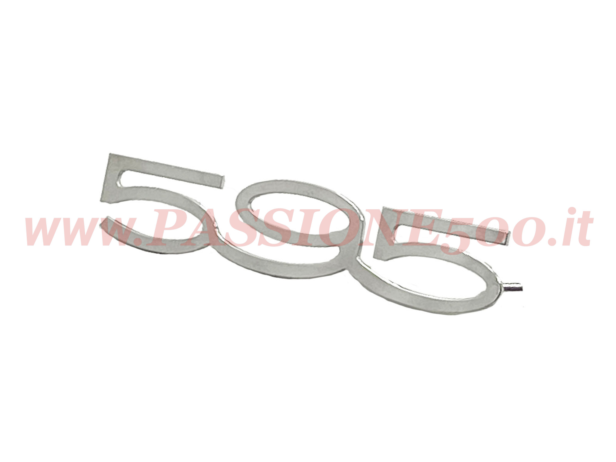 Fregio scritta abarth 11,5 x 2,5 cm Fiat 500