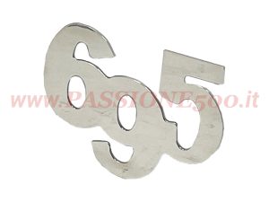 Fregio scritta abarth 11,5 x 9 cm Fiat 500