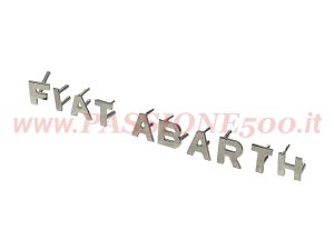 Fregio scritta Fiat abarth lettere singole Fiat 500