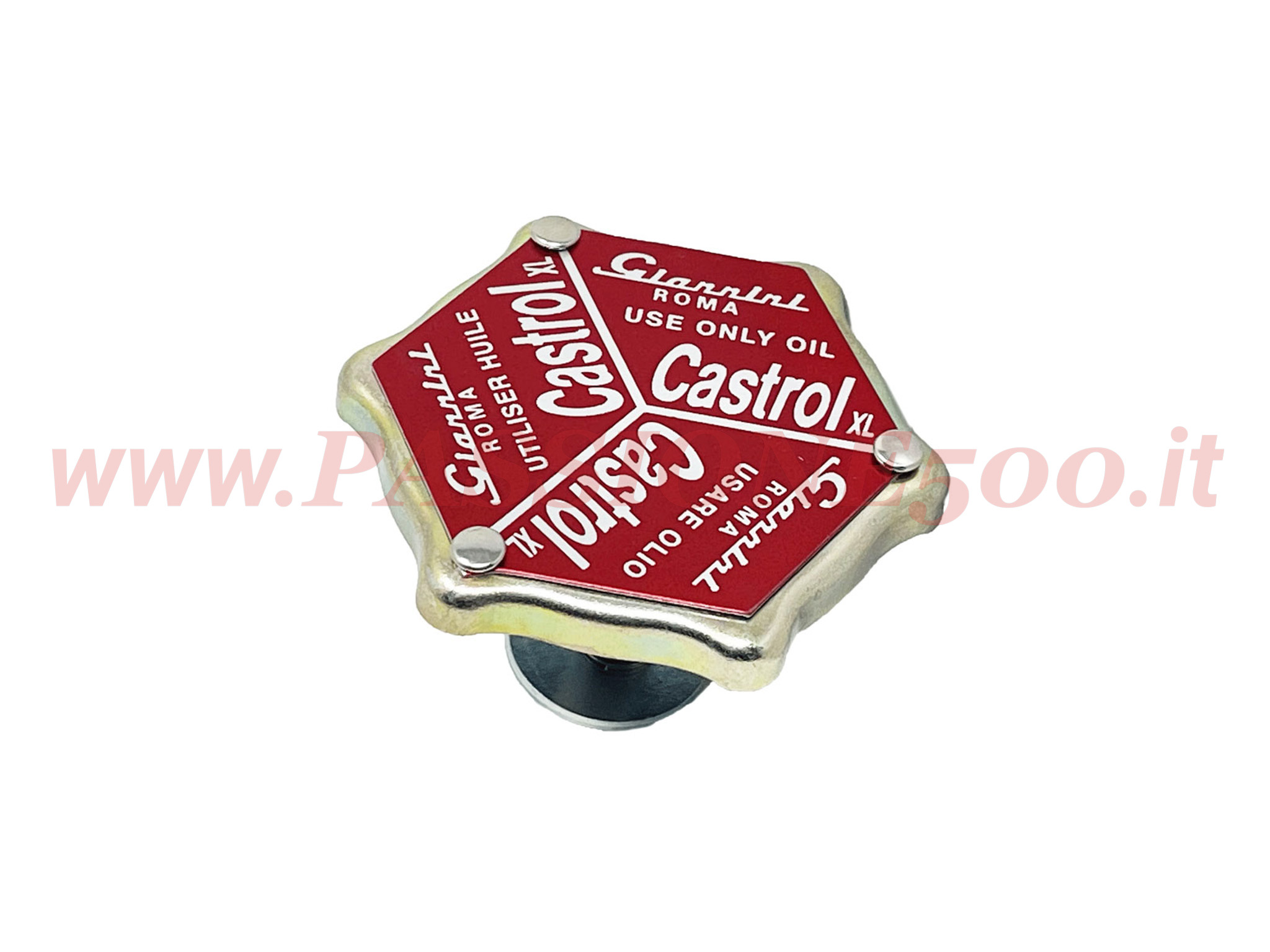 tappo olio coperchio punterie Giannini Fiat 500