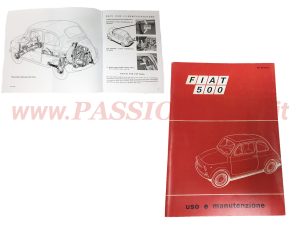 libretto uso e manutenzione Fiat 500 F