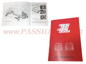 libretto uso e manutenzione Fiat 500 F L fino a 1972