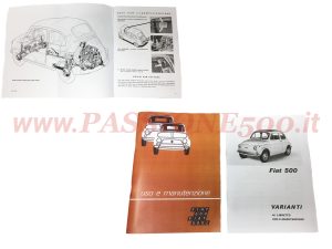 libretto uso e manutenzione Fiat 500 R