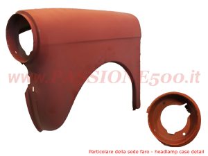 parafango anteriore sinistro autobianchi bianchina da 1965
