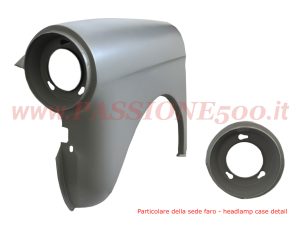parafango anteriore sinistro autobianchi bianchina fino 1967