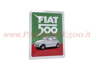Insegna 15x20 Fiat 500
