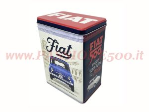 Contenitore latta Fiat 500