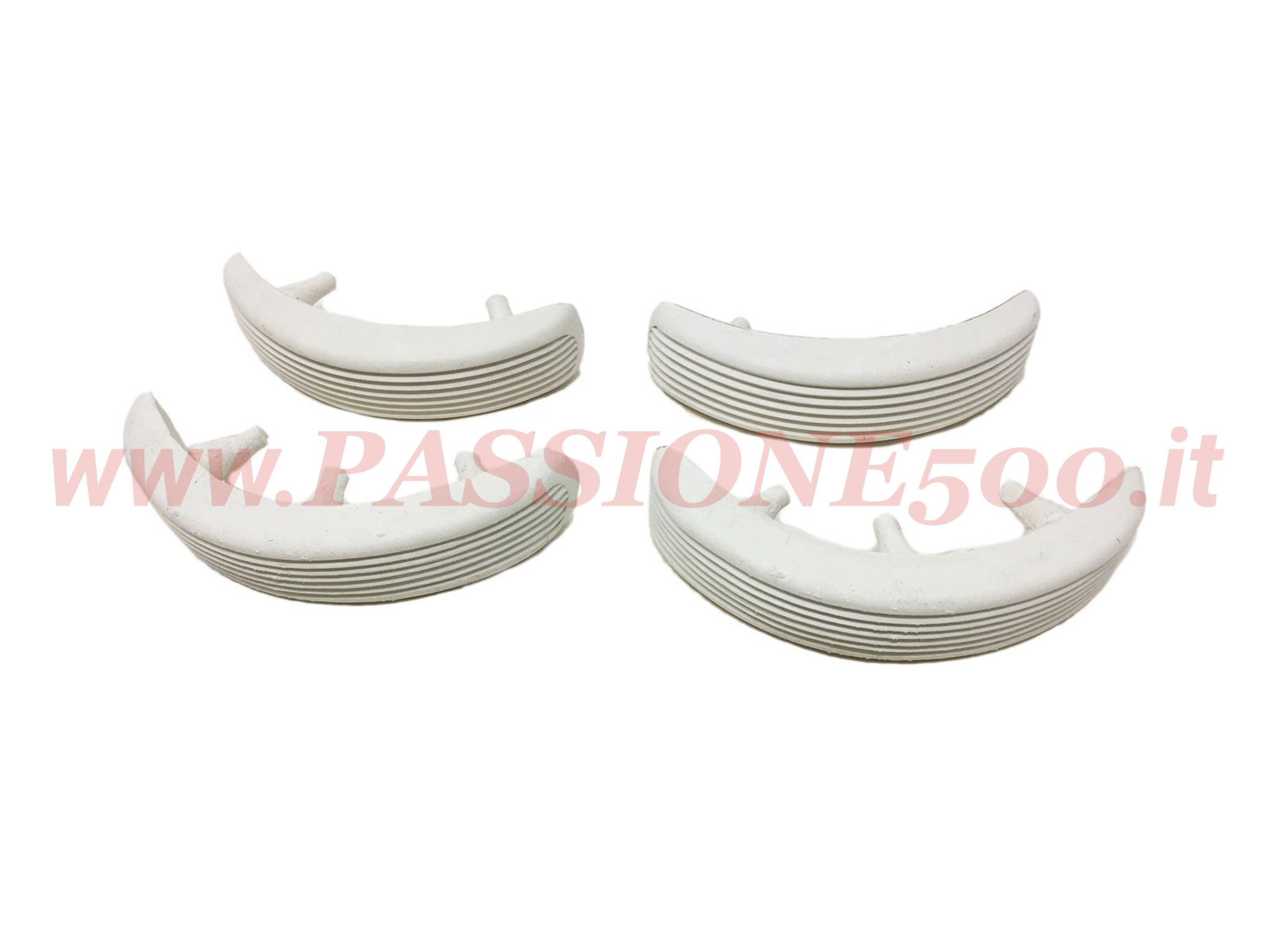 kit tamponi gomma bianca paraurti Autobianchi Bianchina