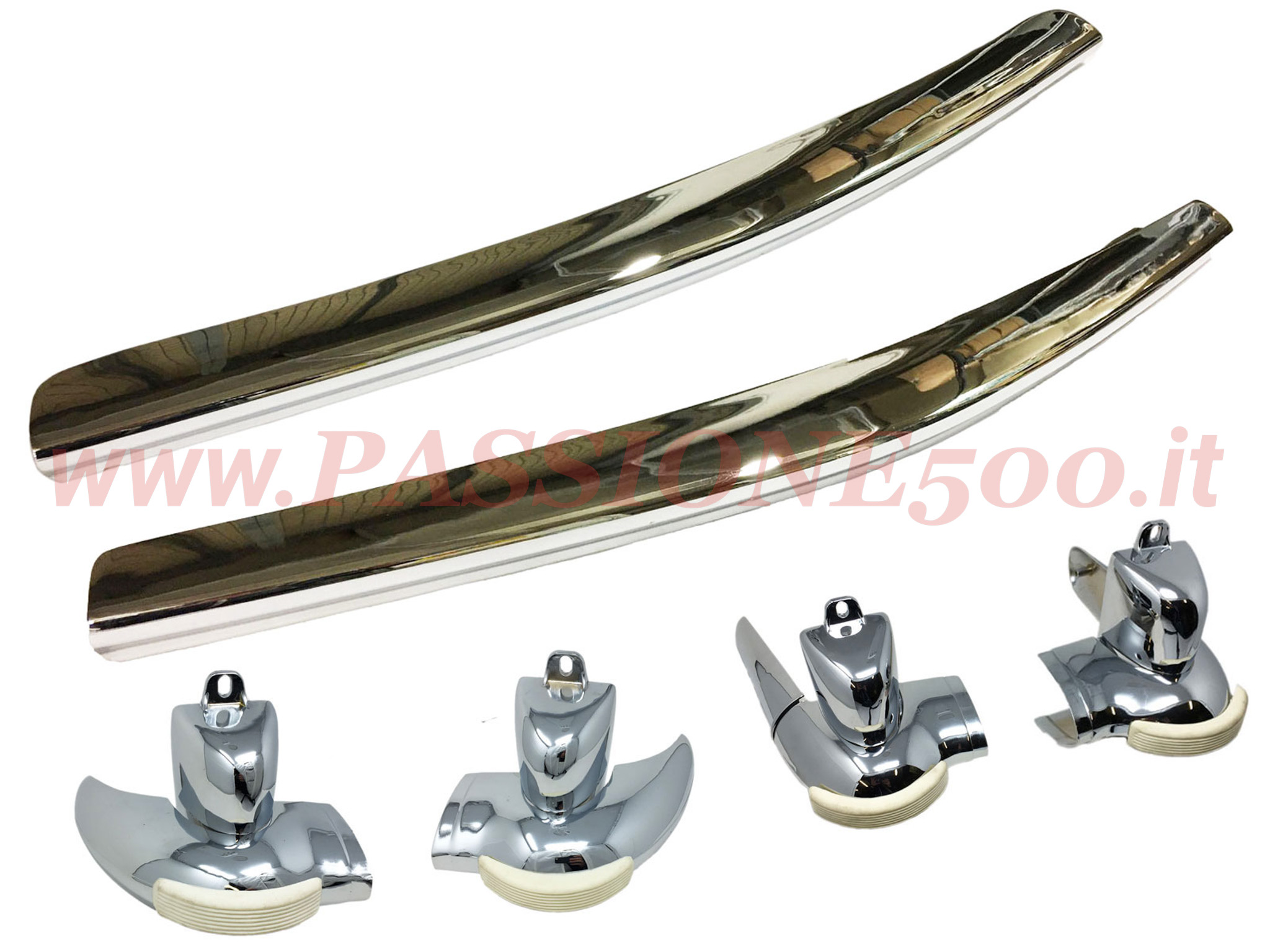 kit paraurti cromati Autobianchi Bianchina Cabriolet