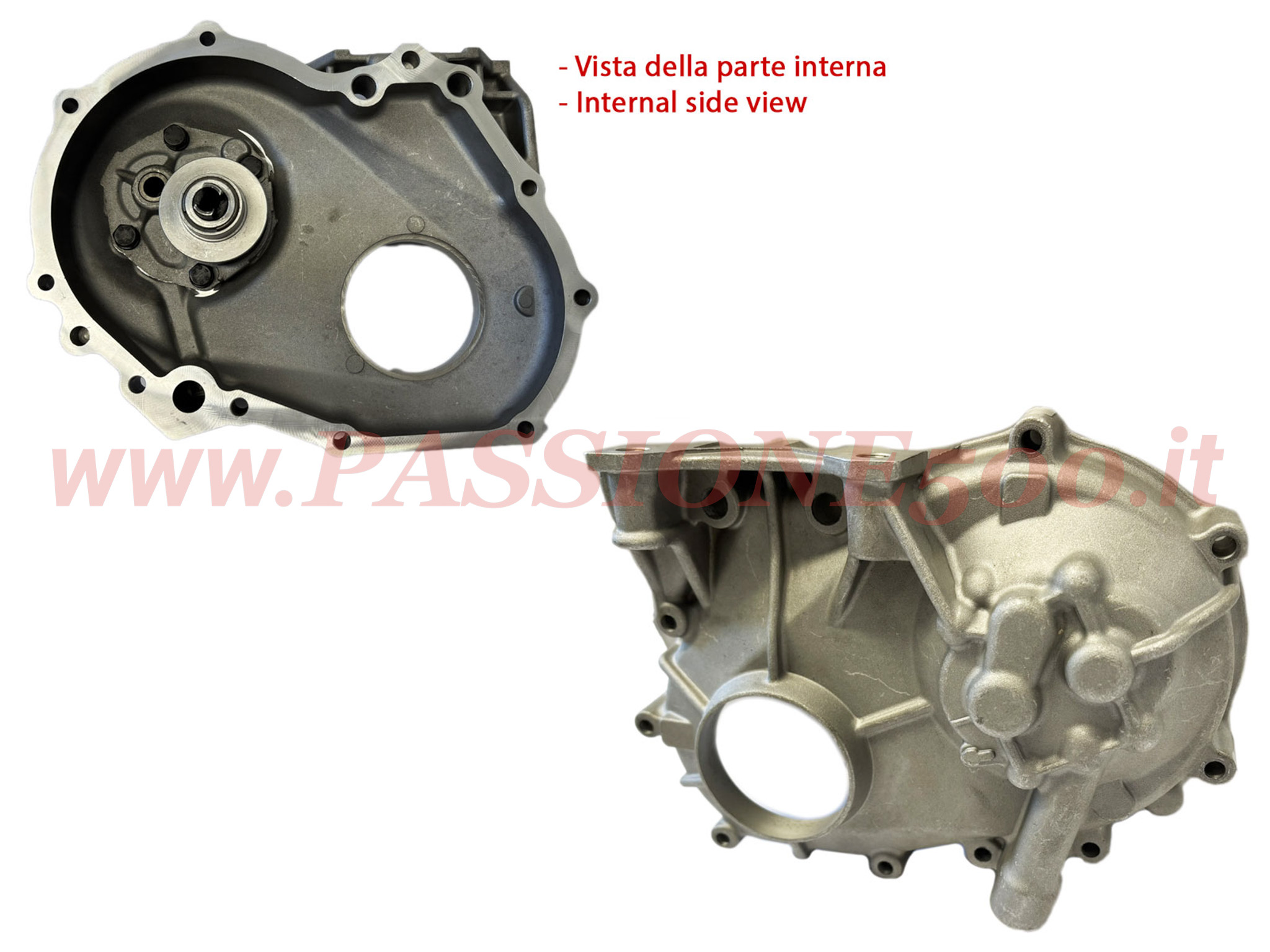 coperchio distribuzione con pompa olio Fiat 500 R